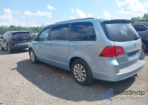 2012 Volkswagen Routan Se из США, поврежденный, VIN 2C4RVABG7CR309337